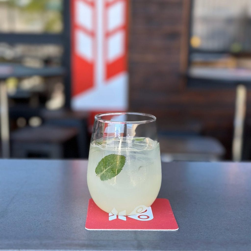 Limoncello Spritz Cocktail at Red Bird Brewing Kelowna