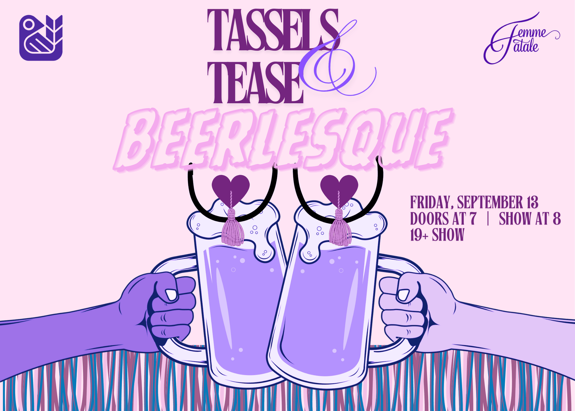 fall burlesque show at red bird brewing_tassles and tease