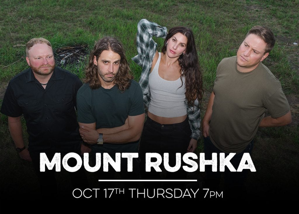 mount rushka live at red bird brewing oct 17