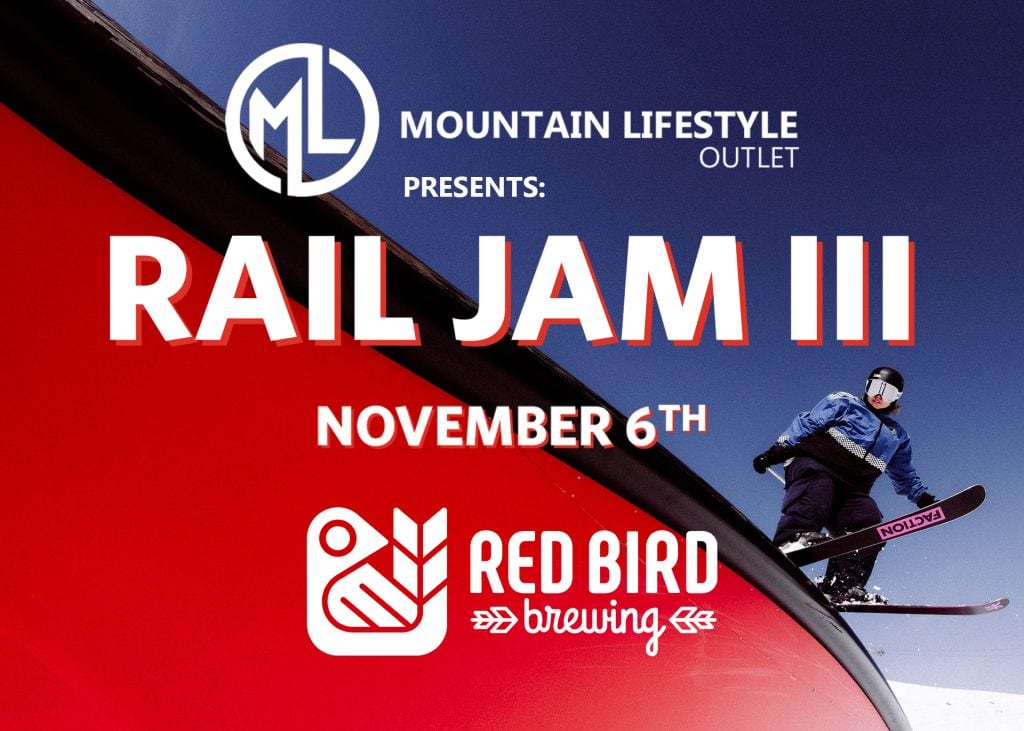 mountain lifestyle red bird rail jam 2024