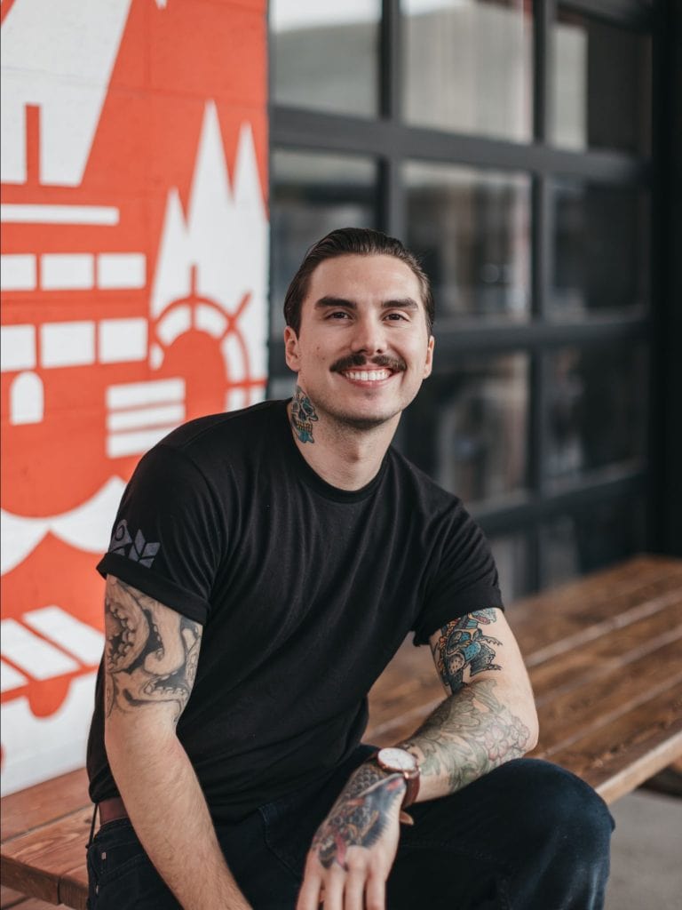 Matt Martin, the head chef at Red Bird Brewing