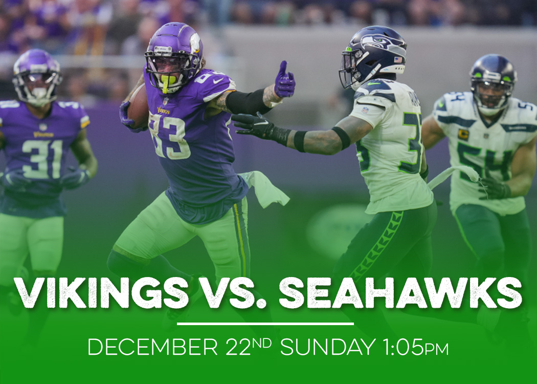 vikings vs seahawks at red bird brewing