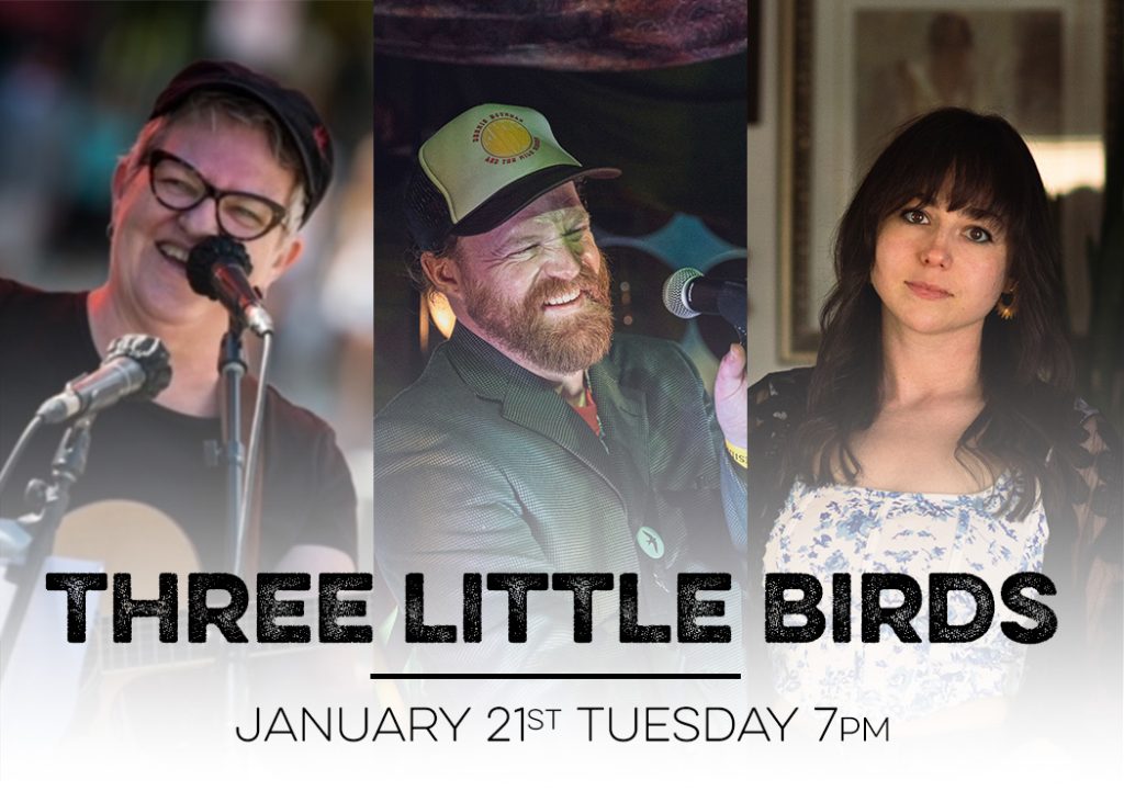 three little birds live music at red bird brewing