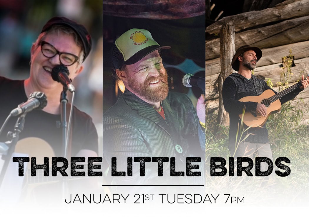 three little birds live music at red bird brewing