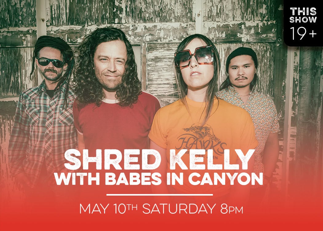 shred kelly with babes in canyon live at red bird brewing