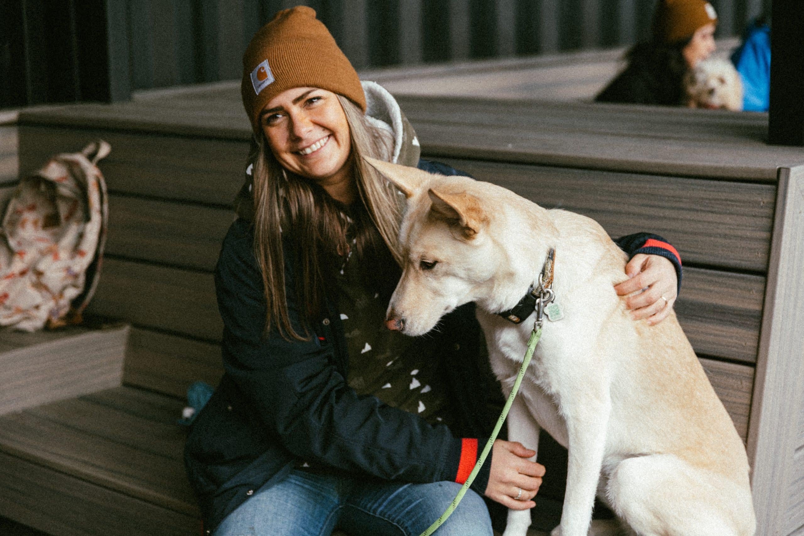 Dog Friendly Patio at Red Bird Brewing Kelowna